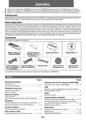 Sharp XL-HF202PHBK Manual De Instrucciones