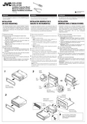 JVC KD-LX300 Manual De Instalación/Conexion