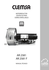 Clemsa AR 2581 Manual Tecnico