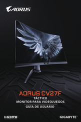 GIGA-BYTE TECHNOLOGY AORUS CV27F Guía De Usuario