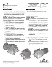 Emerson Browning 3000 Serie Manual De Instalación Y Mantenimiento