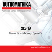 AUTHOMATHIKA SLV-1A Manual De Instalación Y Operación