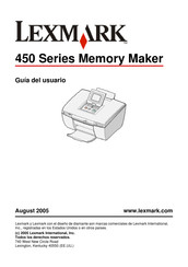 Lexmark 450 Serie Guia Del Usuario