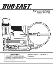 DUO-FAST DF150-CS Manual De Funcionamiento Y Esquema