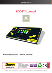 Bodet Scorepad Manual De Utilización