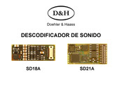 D&H SD21A Manual Del Usuario