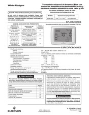 Emerson White-Rodgers 1F95-1291 Instrucciones De Instalacion Y Uso