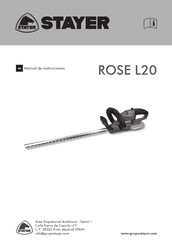 stayer ROSE L20 Manual De Instrucciones