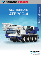 TADANO FAUN ATF 70 G-4 Manual De Instrucciones