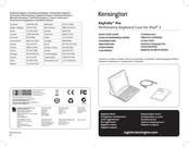 Kensington KeyFolio Pro Guía Rápida