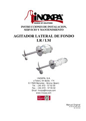 iNOXPA LM Serie Instrucciones De Instalación, Servicio Y Mantenimiento