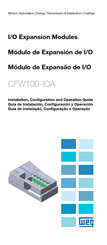 WEG CFW100-IOA Guía De Instalación, Configuración Y Operación