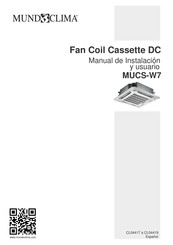 mundoclima MUCS-W7 Manual De Instalación, Usuario
