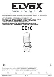 Elvox EB10 Manual De Instrucciones