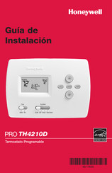 Honeywell PRO TH4210D Guia De Instalacion