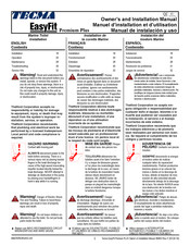 Thetford Tecma EasyFit Premium Plus Manual De Instalación Y Del Propietario