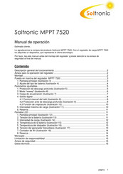 Soltronic MPPT 7520 Manual De Operación