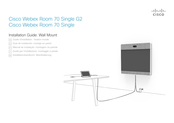 Cisco Webex Room 70 Single G2 Guia De Instalacion