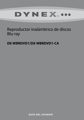 Dynex DX-WBRDVD1 Guia Del Usuario