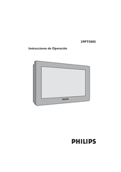 Philips 29PT5005 Instrucciones De Operación