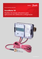 Danfoss SonoMeter 30 Guía De Instalación Y Del Usuario