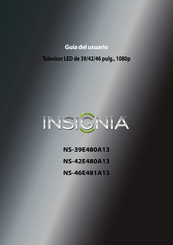 Insignia NS-39E480A13 Guia Del Usuario