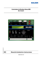Sulzer PC 211 Manual De Instalación E Instrucciones