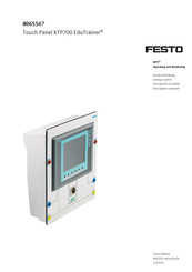 Festo EduTrainer KTP700 Manual Del Usuario