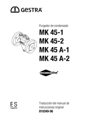 GESTRA RHOMBUS MK 45 A-2 Traducción Del Manual De Instrucciones Original