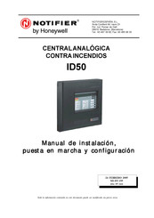 Honeywell NOTIFIER ID50 Manual De Instalación, Puesta En Marcha Y Configuración