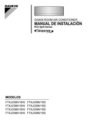 Daikin FTXJ20MV1BW Manual De Instalación