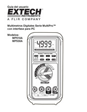 flir EXTECH INSTRUMENTS MultiPro MP530A Guia Del Usuario