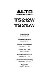 Alto Professional TS215W Guia Del Usuario