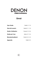 Denon Professional Envoi Guia Del Usuario