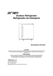 Orien FSR-24OD Manual De Instrucciones