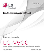 LG V500 Guia Del Usuario