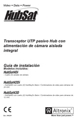 Altronix HubSat4Di Guia De Instalacion