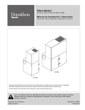 Donaldson Torit Vibra-Shake VS-550 Manual De Instalación Y Operación