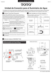 Toto NEOREST 550 Instrucciones De Instalación