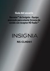 Insignia Narrator NS-CLHD01 Guia Del Usuario