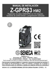 Seneca Z-GPRS3 HW2 Manual De Instalación