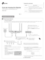 Tp-Link Archer C20 Guía De Instalación Rápida