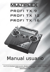 Multiplex PROFI TX 12 Manual Usuario