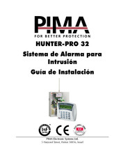 Pima HUNTER-PRO 32 Guia De Instalacion