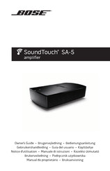 Bose SoundTouch SA-5 Manual Do Proprietário