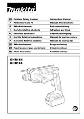 Makita DHR164 Manual De Instrucciones