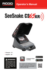 RIDGID SeeSnake CS65XR Manual De Instrucciones