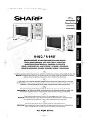 Sharp R-852 Manual Del Operador