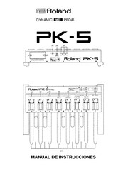 Roland PK-5 Manual De Instrucciones