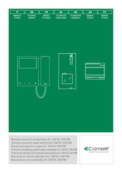 Comelit 8461MB Manual Tecnico